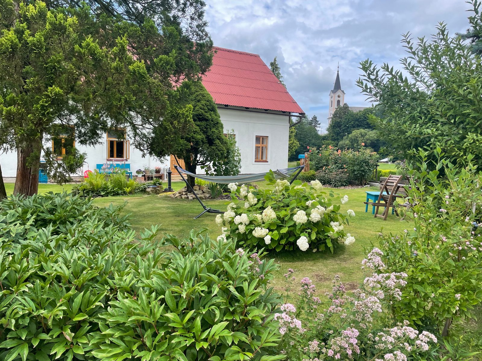 Zahrada a chalupa v Líšnici